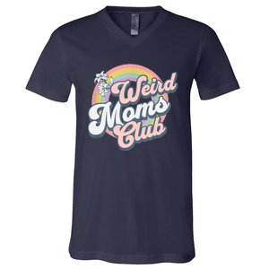 Weird Moms Club V-Neck T-Shirt