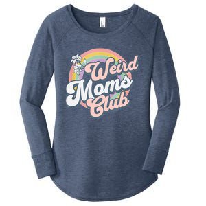 Weird Moms Club Women's Perfect Tri Tunic Long Sleeve Shirt