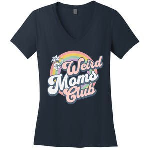 Weird Moms Club Women's V-Neck T-Shirt