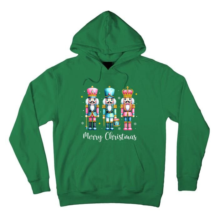 Women Merry Christmas Nutcracker Ballet Festive Xmas Gift Tall Hoodie