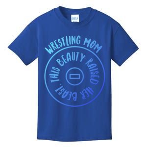 Wrestling Mom Cute Gift Kids T-Shirt