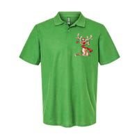 Women Merry Christmas Gifts For Him Funny Reindeer Xmas Gift Softstyle Adult Sport Polo