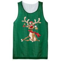 Women Merry Christmas Gifts For Him Funny Reindeer Xmas Gift Mesh Reversible Basketball Jersey Tank