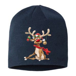 Women Merry Christmas Gifts For Him Funny Reindeer Xmas Gift Sustainable Beanie