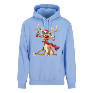 Women Merry Christmas Gifts For Him Funny Reindeer Xmas Gift Unisex Surf Hoodie