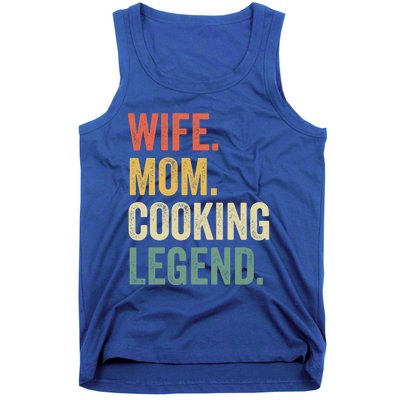 Wife Mom Cooking Legend Funny Cook Chef Mother Cute Gift Tank Top