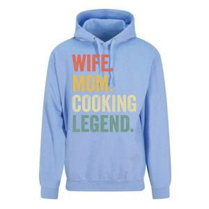 Wife Mom Cooking Legend Funny Cook Chef Mother Cute Gift Unisex Surf Hoodie