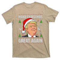 Women Make Christmas Great Again Funny Trump Ugly Christmas T-Shirt