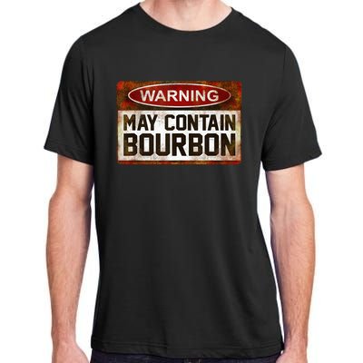 Warning May Contain Bourbon Adult ChromaSoft Performance T-Shirt