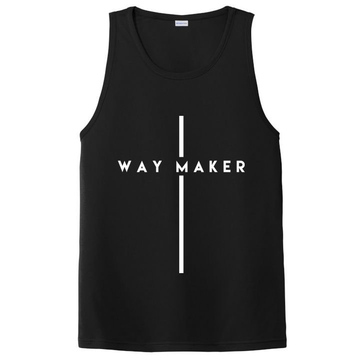 Way Maker Cross Christian PosiCharge Competitor Tank