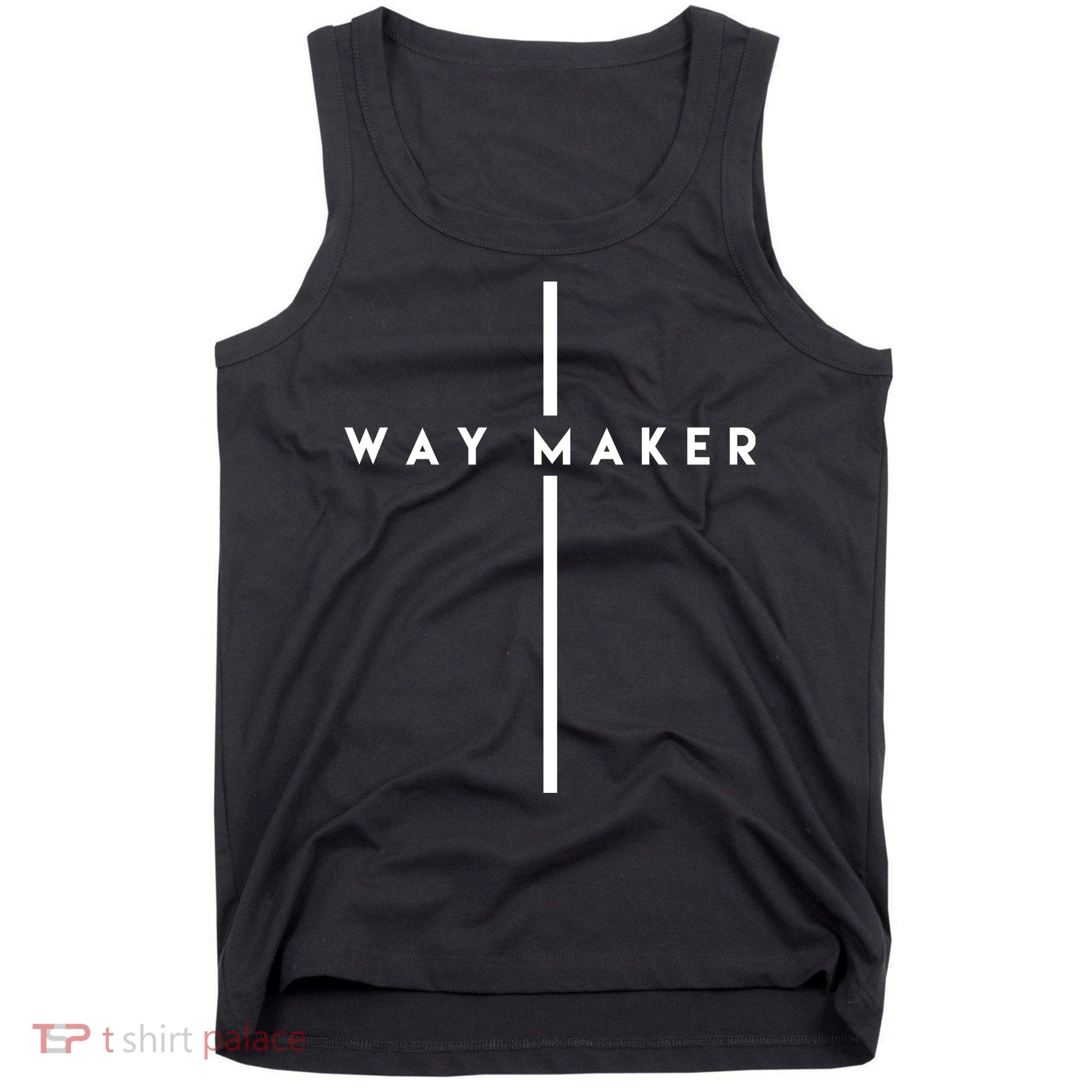 Way Maker Cross Christian Tank Top