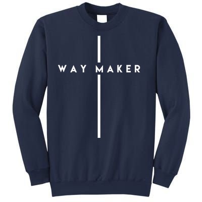 Way Maker Cross Christian Sweatshirt