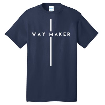 Way Maker Cross Christian Tall T-Shirt