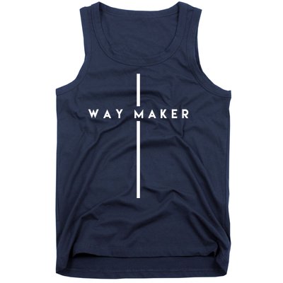 Way Maker Cross Christian Tank Top