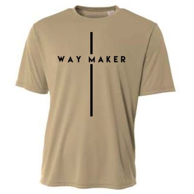 Way Maker Cross Christian Cooling Performance Crew T-Shirt