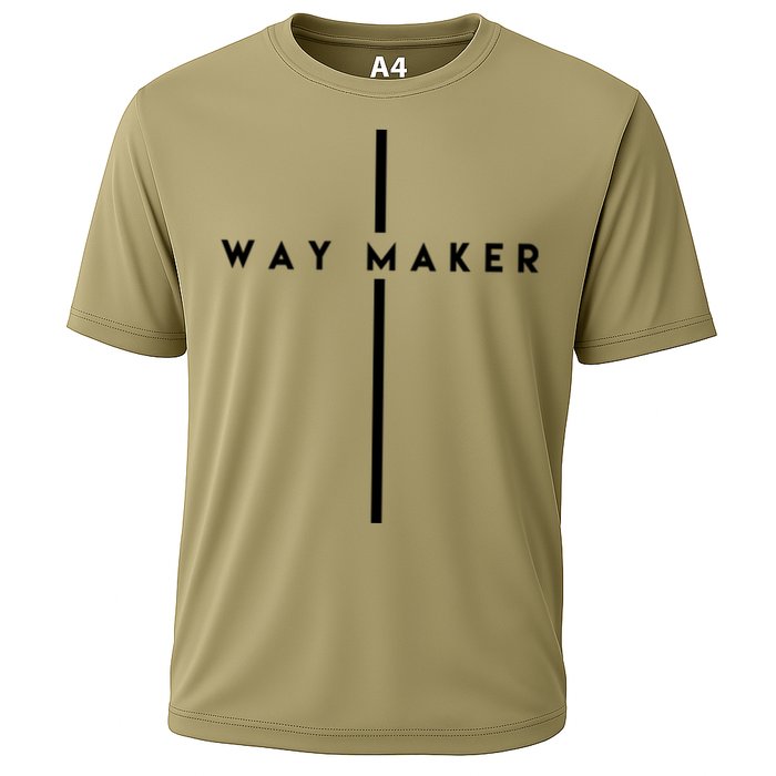 Way Maker Cross Christian Performance Shirt