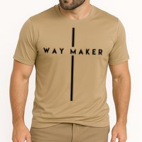 Way Maker Cross Christian Performance Shirt
