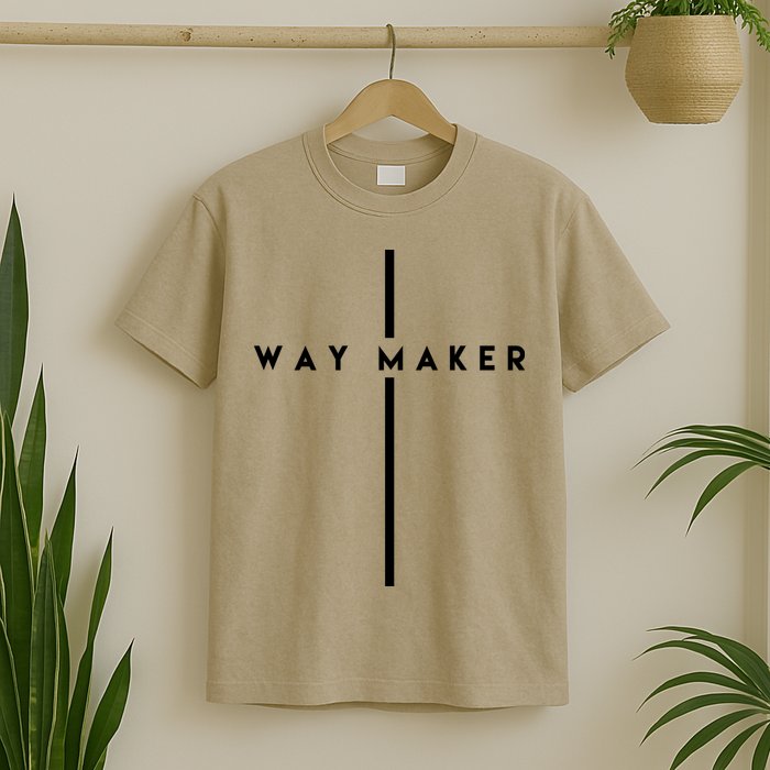 Way Maker Cross Christian T-Shirt