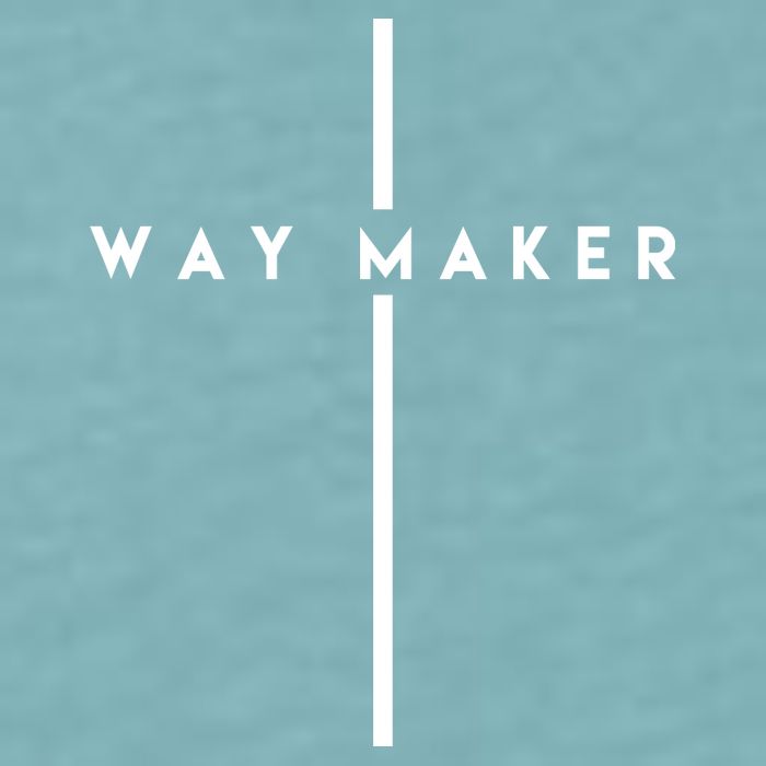 Way Maker Cross Christian Sueded Cloud Jersey T-Shirt
