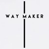 Way Maker Cross Christian Garment-Dyed Sweatshirt
