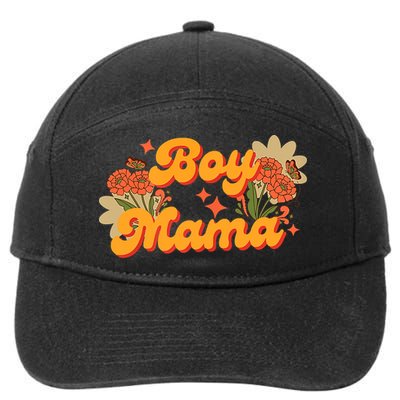 Women Mama Clothing For Women Mothers Day Outfit Mama Tops 7-Panel Snapback Hat