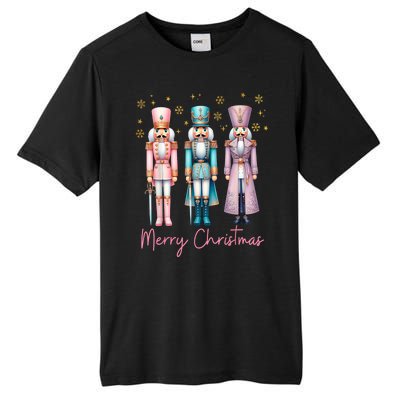 Women Merry Christmas Nutcracker Ballet Festive Xmas Gift Tall Fusion ChromaSoft Performance T-Shirt