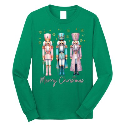 Women Merry Christmas Nutcracker Ballet Festive Xmas Gift Long Sleeve Shirt