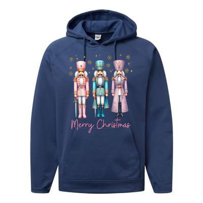 Women Merry Christmas Nutcracker Ballet Festive Xmas Gift Performance Fleece Hoodie