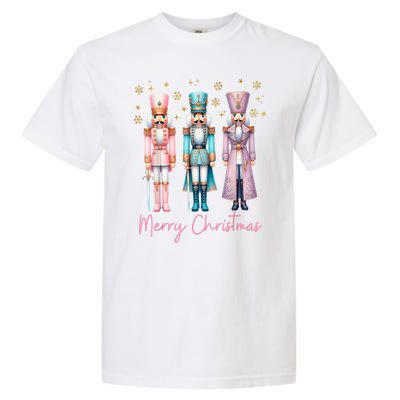 Women Merry Christmas Nutcracker Ballet Festive Xmas Gift Garment-Dyed Heavyweight T-Shirt