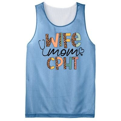 Wife Mom CPHT Nursing Mother's Day- Gifts CPHT's Husband Mesh Reversible Basketball Jersey Tank