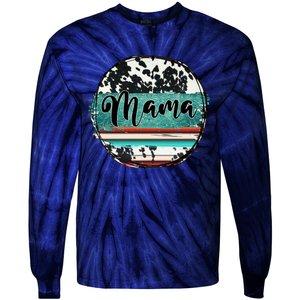 Western Mama Country Mom Mother's Day Western Mom Tie-Dye Long Sleeve Shirt