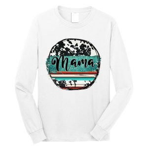 Western Mama Country Mom Mother's Day Western Mom Long Sleeve Shirt