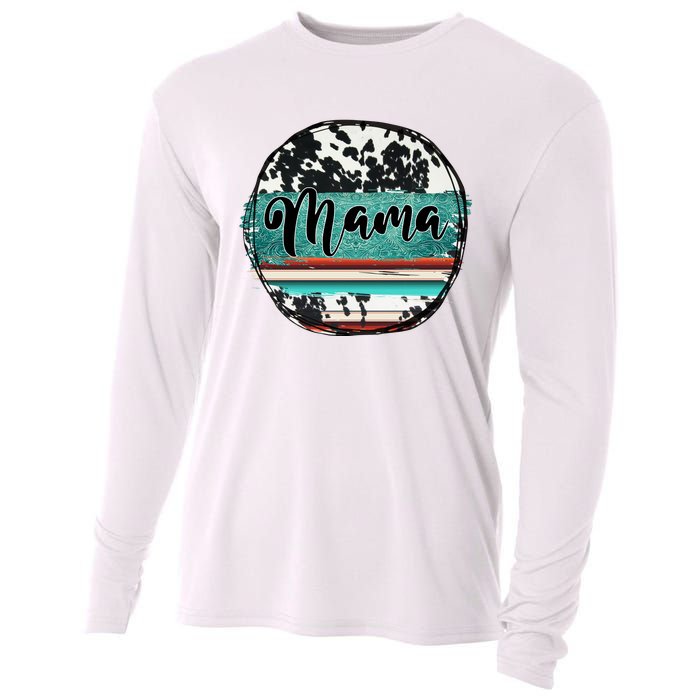 Western Mama Country Mom Mother's Day Western Mom Cooling Performance Long Sleeve Crew