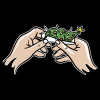 Weed Marijuana Christmas Xmas Tree Ornaments Smoker Gift 16 in Basic Backpack