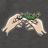 Weed Marijuana Christmas Xmas Tree Ornaments Smoker Gift Vector Backpack