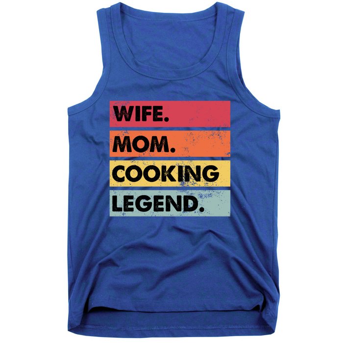 Wife Mom Cooking Legend Funny Chef Mother Gift Tank Top