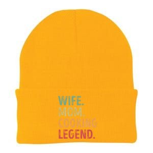 Wife Mom Cooking Legend Cool Gift Knit Cap Winter Beanie