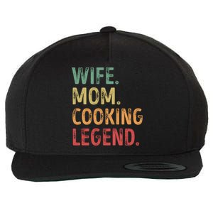 Wife Mom Cooking Legend Cool Gift Wool Snapback Cap