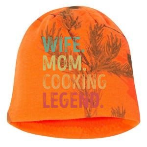 Wife Mom Cooking Legend Cool Gift Kati - Camo Knit Beanie