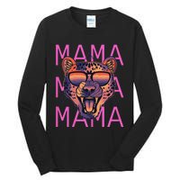 Wo MaMa Cheetah Fierce Mama Tall Long Sleeve T-Shirt