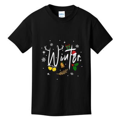 Winter | Merry Christmas Kids T-Shirt