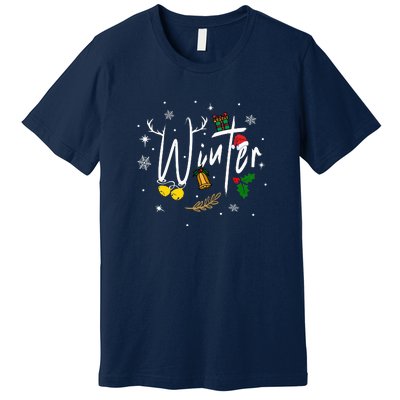 Winter | Merry Christmas Premium T-Shirt