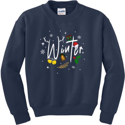 Winter | Merry Christmas Kids Sweatshirt