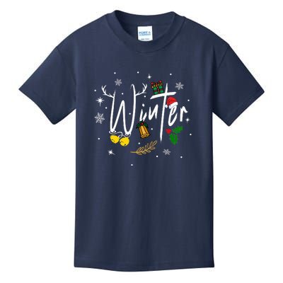 Winter | Merry Christmas Kids T-Shirt