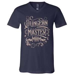 Women Mothers Day Dungeon Master Mom V-Neck T-Shirt