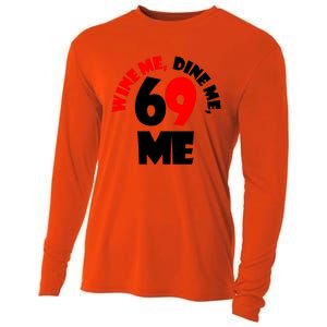 Wine Me Dine Me 69 Me Cooling Performance Long Sleeve Crew