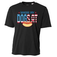 Where My Dogs At Cooling Performance Crew T-Shirt