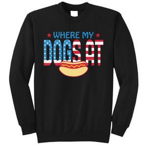 Where My Dogs At Sweatshirt