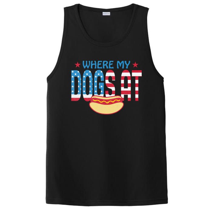 Where My Dogs At PosiCharge Competitor Tank