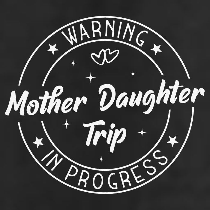 Warning Mother Daughter Trip In Progress Trip with Mom Cool Comfort Performance Bucket Hat